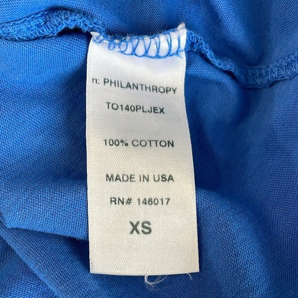 N:Philanthropy Harlow Tee in Deep Blue - Picture 6 of 6